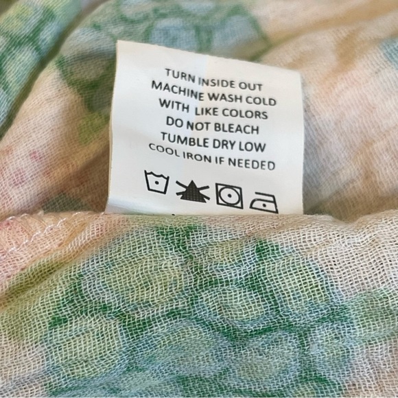 Mudpie Dress Muslin Gauzy Cotton Summer Spring Turtles Beach Vacation Hawaii New - Picture 10 of 10